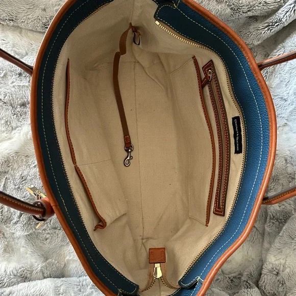 Dooney & Bourke Pebble Leather Tote - Picture 4 of 4